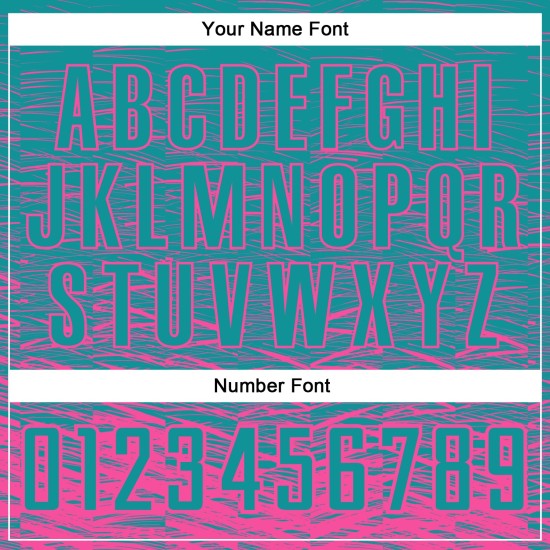 Benutzerdefinierte Jersey Sublimation Rosa Fußball Uniform Teal Benutzerdefinierte Jersey Sublimation Rosa Fußball Uniform Teal