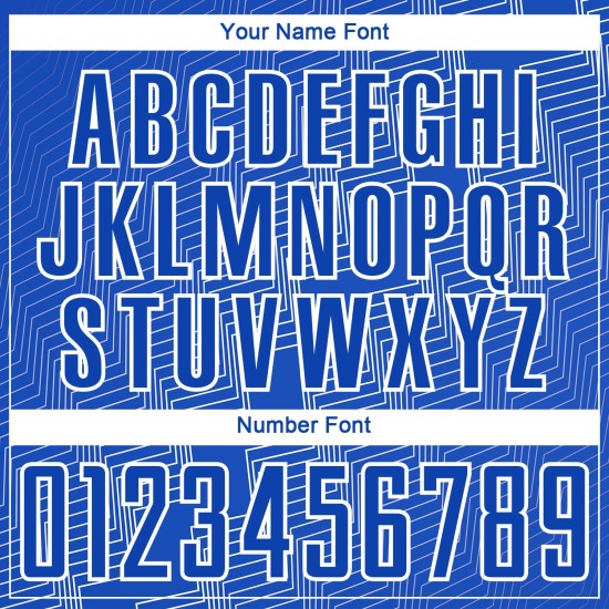 Blaue Uniform Weiß Benutzerdefinierte Form Sublimation Zickzack Jersey Soccer Thunder Blaue Uniform Weiß Benutzerdefinierte Form Sublimation Zickzack Jersey Soccer Thunder